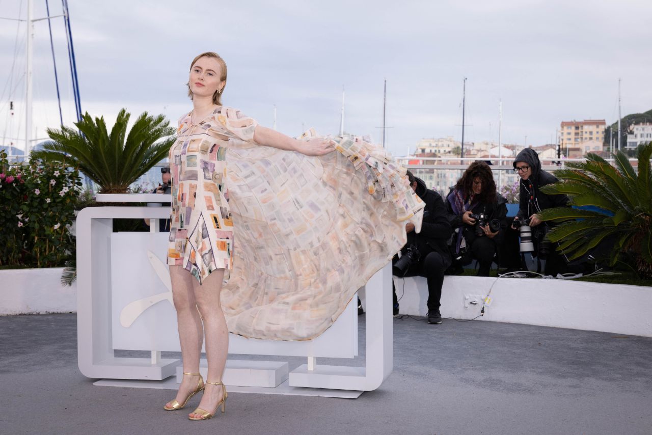 Elin Hall at Ljosbrot When The Light Breaks Photocall at Cannes Film Festival06